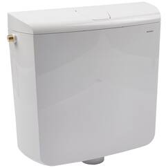 Geberit SCACAS0010CA AP110 Spülbox, Stopptaste, 9 l, Weiß