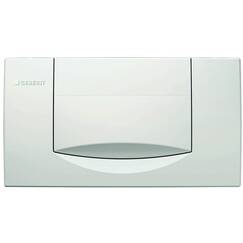 Geberit 115222111 Betätigungsplatte 200F für Betätigung von vorne, weiß