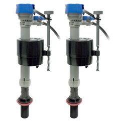 Fluidmaster 400H-5003 Performax Universal-Toiletten-Füllventil mit Tank und Schüssel, Wasserkontrolle, 2er-Pack, Blau