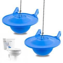 Lowes AquaSouce Original 7,6 cm Flapper Ersatz für 1,28 GPF Toiletten (98923, 312795, 352027, 395280, 12293), wassersparend, hoch, 2 Stück Leistung, Einfach zu installieren