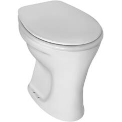 Ideal Standard Eurovit Stand-Flachspül-WC, Abgang innen senkrecht, weiß, V313101