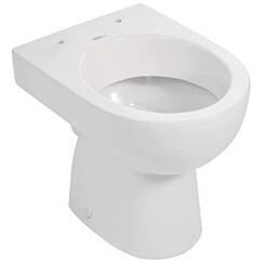 Keramag Stand-WC Renova Nr. 1, 213010 VE 12, Tiefspüler mit waagerechtem Abgang, Keramik, Weiß, 03962 8