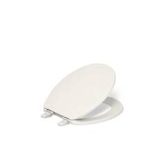 Kohler Brevia WC-Grip-Tight Stoßstangen, leiser Sitz, Quick-Attach-Hardware, Biscuit, Toilettensitz