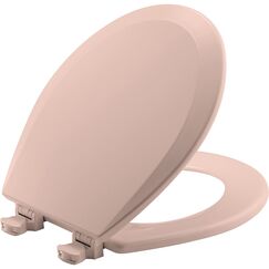Bemis WC-Sitz 500EC 063 mit Easy Clean & Change Scharnieren, Venezian-Rosa, 1 Stück, rund