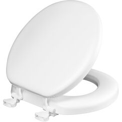 Mayfair WC-Sitz 815EC 000, abnehmbar, weich, der sich nie löst, weiß, rund