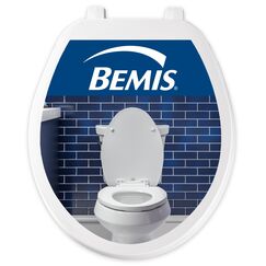 BEMIS WC-Sitz rund, Kunststoff, weiß 70 000