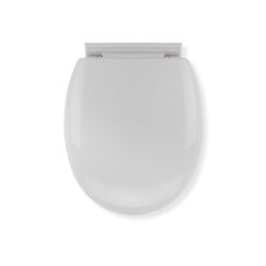 Croydex antibakterieller Toilettensitz mit langsam-schließendem Deckel weiß