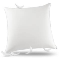 DEITAS AiAngu Daunenkissen flauschig 79.99x79.99 2er - 3-Kammer Design f&uuml;r optimalen Nackenst&uuml;tz, weiche & atmungsaktive 100% Baumwollbezug - CP(Wei&szlig;)