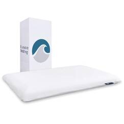Bluewave Bedding sehr flaches Hyper Slim Gel-Memoryschaum-Kissen f&uuml;r Bauch- und R&uuml;ckenschl&auml;fer, niedriges, flaches Design f&uuml;r Halswirbels&auml;ulenausrichtung, tieferen Schlaf, 5,7 cm hoch, Standardgr&ouml;&szlig;e