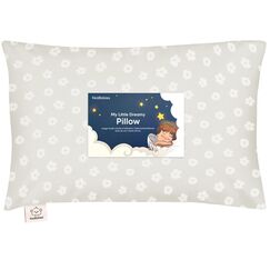 Kopfkissen Kleinkind mit Kissenbezug - Weich Bio Baumwolle Kissen Kinder zum Schlafen - Waschbar Kleinkind Kopfkissen - Kinderkopfkissen f&uuml;r Kleinkinder - Kinderkissen (Meadow)