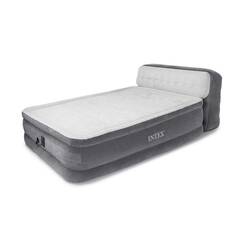 Intex Ultra Plush Dura Beam Deluxe Luftmatratze mit integrierter Pumpe (Queen)