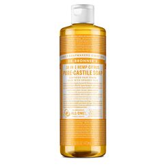 Dr. Bronner's Liquid Soap Citrus, Fl?ssigseife Zitrus Orange 473 ml