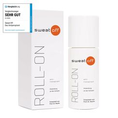 Sweat-Off Antitranspirant Roll On 50ml gegen Schwitzen | Deo Roller gegen Schweiß | Antiperspirant für Männer und Frauen, 1er Pack