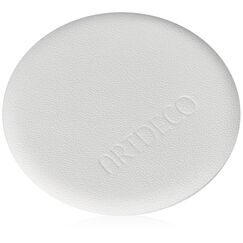 ARTDECO Powder Puff For Compact Powder Round - Puderquaste für Kompaktpuder - 1 Stück