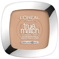 L'Oréal Paris Puder Make up, Mattierendes Kompaktpuder mit LSF 8, Inkl. Spiegel und Schwamm, True Match Puder, Nr. 5.D, 9 g