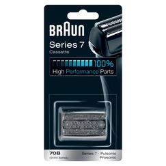 Braun Series 7 Scherkopf, Elektrorasierer Ersatzscherteil für Rasierer Herren, Made in Germany, 70B, schwarz, 1er Pack