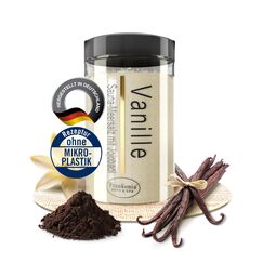 Frankonia BATH & SPA Sauna Salz Peeling Vanille – 400 g Meersalz-Körperpeeling mit Jojobaöl & Vitamin E – Dusch- & Body Scrub für alle Hauttypen – Vegan & ohne Parabene