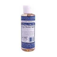 Dr. Bronner's Bio Pure Castile Flüssigseife, Pfefferminzöl, 907 ml, 2 Stück Dr. Bronner's