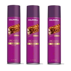 Goldwell Sprühgold Aerosole Classic 3 x 300 ml Haarspray