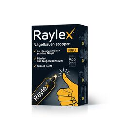 Raylex Stift anti Fingernägel kauen - nägelkauen stoppen für Kinder ab 3 & Erwachsene - Bitterer und regenerierender Nagel Stift gegen finger knibbeln - Kleines Anti Nägelkauen Mittel
