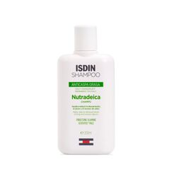 ISDIN Nutradeica Anti-Schuppen Shampoo - Gegen fettige Schuppen & Juckreiz - Pflege bei Seborrhoischer Kopfhaut - Reguliert Talg, Weiches Haar, 200ml