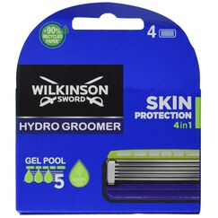 Wilkinson Sword Hydro 5 Groomer / Power Select Rasierklingen für Herren Rasierer 4 St