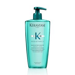 Kérastase Shampoo für langes und geschädigtes Haar, Kräftigendes und stärkendes Haarbad, Gegen Spliss, Bain Extentioniste, Résistance, 500 ml