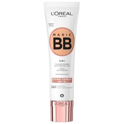 L'Oréal Paris BB C'est Magic Mittel, Blemish Balm Cream (BB Cream) für einen natürlich wirkenden Teint, feuchtigkeitsspendend, 30 ml (3 Stück)