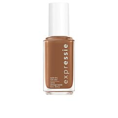Essie Schnelltrocknender Nagellack „expressie“, Nr. 70 cold brew crew, Braun, Vegane Formel, 10 ml