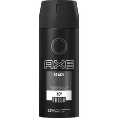 Axe Bodyspray Black Deo ohne Aluminium sorgt 48 Stunden lang für effektiven Schutz vor Körpergeruch 150 ml