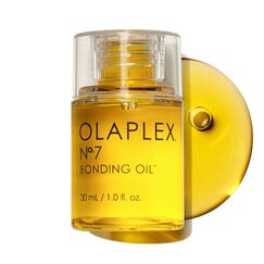 Olaplex No 7 Bonding Haar Öl, Konzentriertes Hochglanzöl, Hitzeschutz, Glättet Und Macht Das Haar Sichtbar Weich, Verleiht Der Farbe Mehr Lebendigkeit, Bis Zu 72 Stunden Frizz-Kontrolle, 30ml