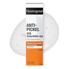 Neutrogena Anti-Pickel SOS Soforthilfe-Gel reinigendes Anti Pickel Gel mit 0,5 Prozent Salicylsäure reinigt mit gezielter Peeling-Wirkung