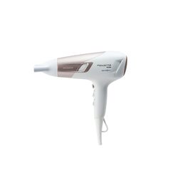 Rowenta Studio Dry Glow Haartrockner, 2100 Watt, Föhn mit Diffusor für Locken, 3 Temperatur- und 2 Geschwindigkeitsstufen, Ionenfunktion, Kaltlufttaste, weiß/roségold, CV5830