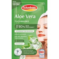 Schaebens Aloe Vera Tuchmaske, 21 g