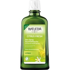 WELEDA Fresh Deo Spray Citrus Nachfüllflasche 6 x 200 ml