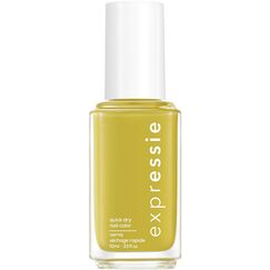 Essie Schnelltrocknender Nagellack „expressie“, Nr. 300 taxi hopping, Gelb, Vegane Formel, 10 ml