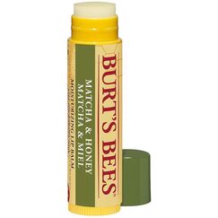 Burt's Bees 100 % natürlicher, feuchtigkeitsspendender Lippenbalsam, Matcha und Honig mit Bienenwachs und grünem Teeextrakt, 4.25g