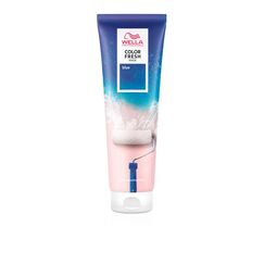 Wella Professionals Color Fresh Mask Blue – Haarkur zum Beleben und Verändern der Haarfarbe – pflegende Tönung mit Avocadoöl – für helles und aufgehelltes Haar – 150 ml