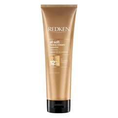 Redken Haarmaske für trockenes und brüchiges Haar, Belebt und hydratisiert, Mit Keratin-Komplex und Argan-Öl, All Soft Heavy Cream, 1 x 250 ml