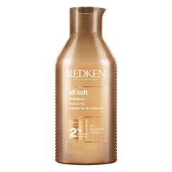 Redken Haarshampoo für trockenes und brüchiges Haar, Belebt und hydratisiert, Mit Omega-6 und Argan-Öl, All Soft Shampoo, 1 x 500 ml