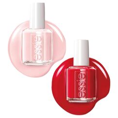 essie Maniküre-Set mit 2 Nagellacken, inkl.: 1 x Nagellack in Farbton 013 mademoiselle (Rosa), 13,5 ml, 1 x Nagellack in Farbton 60 really red (Rot) 13,5 ml