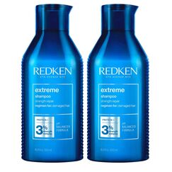 Redken L'Oréal Italia Spa Extreme Shampoo 500 ml x 2 – Kräftigung für sprödes und geschädigtes Haar mit RCT-Protein-Komplex – 100 g