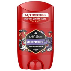 Old Spice Nightpanther Deostick für Männer 50 ml, 24/7 Frischhh bei täglicher Anwendung, Duft in Parfumqualität, Schutz vor Gerüchen, 0 Prozent Aluminiumsalze