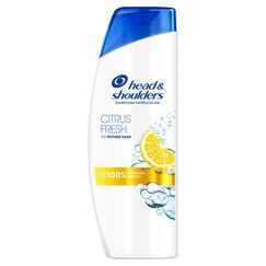 Head & Shoulders Citrus Fresh Anti-Schuppen-Shampoo Für Fettiges Haar 500ml Zur Täglichen Anwendung. Bis Zu 100% Schuppenschutz, Klinisch Getestet. Sauberes Frischegefühl Mit Zitrusduft