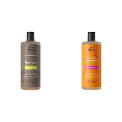 Urtekram Teebaum Shampoo Bio, gereizte Kopfhaut, 500 ml (1er Pack) & Kinder Shampoo Bio, milde Pflege, 500 ml