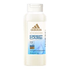 adidas Active Skin & Mind Deep Care Shower Gel, Duschgel für Damen und Herren, 250 ml - Unisex