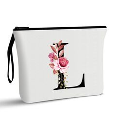 Vavabox A-Z Personalisierte Kosmetiktasche-Geburtstagsgeschenke für Frauen, Mütter, Beste Freundinnen und Brautjungfern (L)
