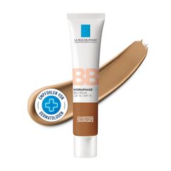 La Roche Posay Hydraphase HA BB Cream Dunkel: Feuchtigkeitsspendende BB Cream mit LSF 15, Für einen ebenmäßigeren Teint, Nicht fettende Textur, Für normale bis trockene Haut, 40 ml