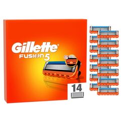 Gillette Fusion 5 Rasierklingen für Rasierer, 14 Ersatzklingen für Nassrasierer Herren mit 5-fach Klinge, Made in Germany