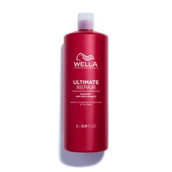 Wella Professionals – Wella Ultimate Repair Shampoo – Tiefenreinigungsshampoo mit Metal-Purifier-Technologie – reparierendes Feuchtigkeitsshampoo – 1 l